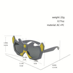 Boys Cartoon Frame Sunglasses UV Protection