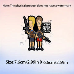 Beavis & Butt Head Ammo Vinyl Stickers