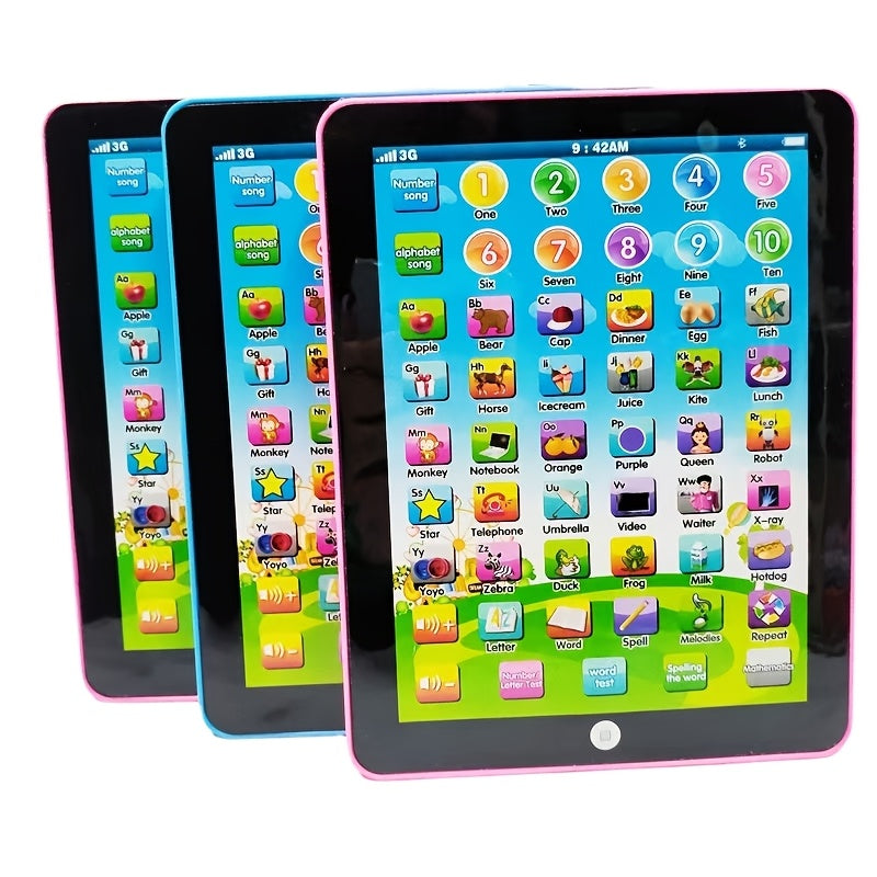 Kids Learning Tablet Touch & Voice Activated English Vocabulary & Songs