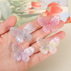 3pcs Holographic Butterfly Hair Clip for Women