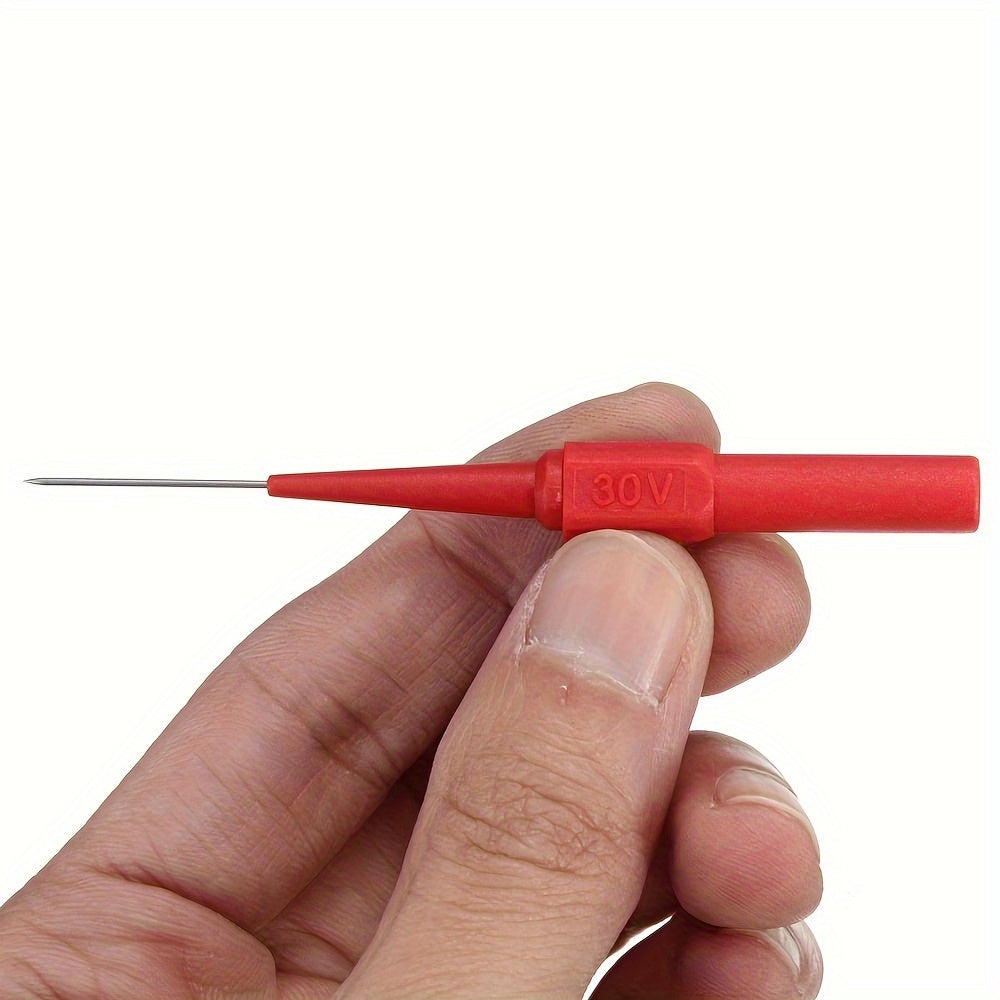 Multimeter Test Probe Back Probes Insulation Piercing Needles 30V