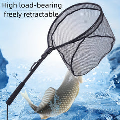 Fishing Net w/ Folding Aluminum Handle Fishing Gear
