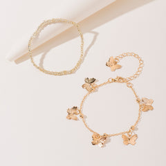 Butterfly Charm Bracelet Set