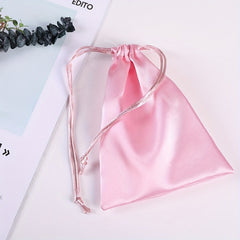 Silk Eye Sleep Mask Soft Sleeping Mask Elastic Strap Pink