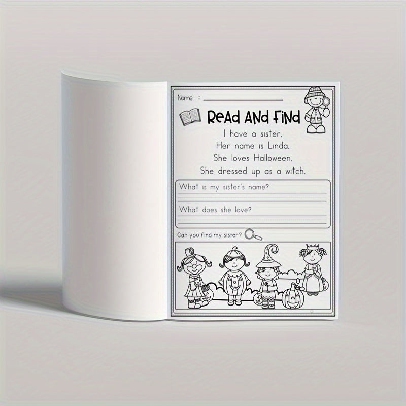 Interactive Halloween & Thanksgiving Reading Comprehension Worksheets