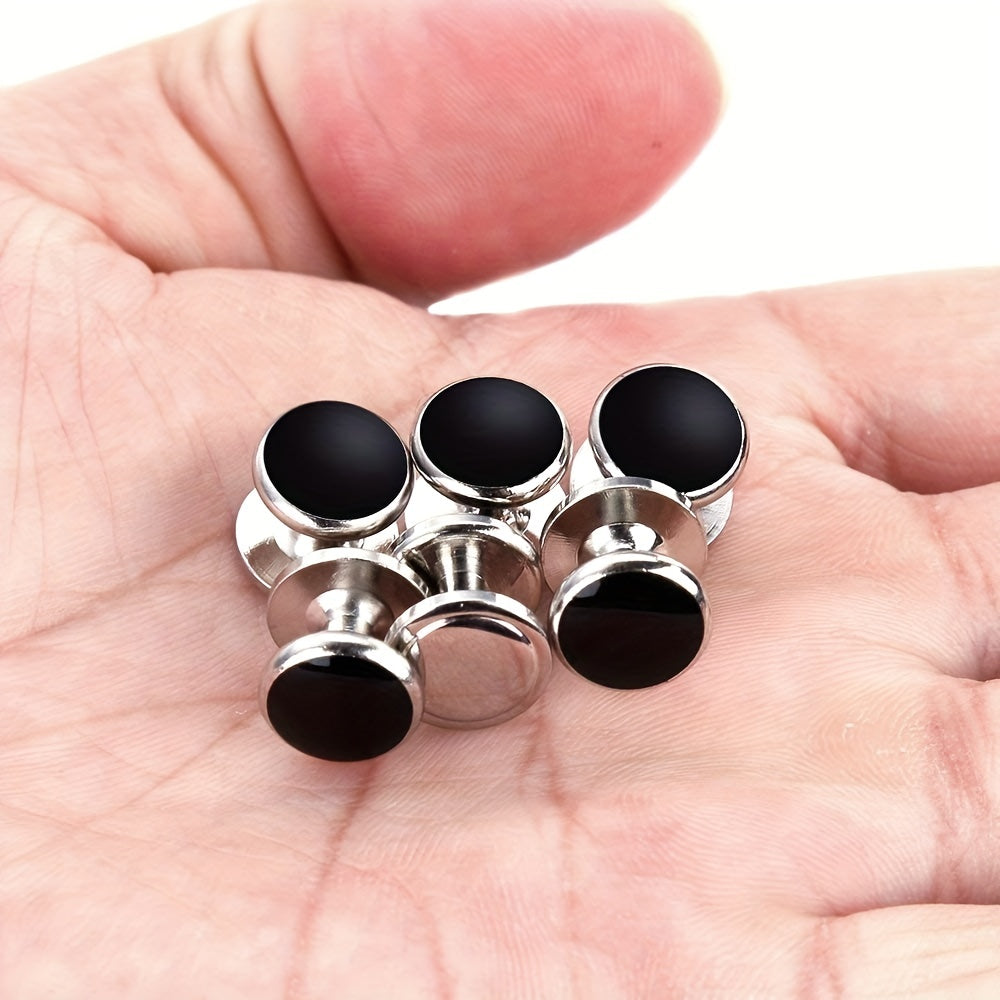 8pcs Cufflinks & Studs Set For Tuxedo Shirts Business Wedding