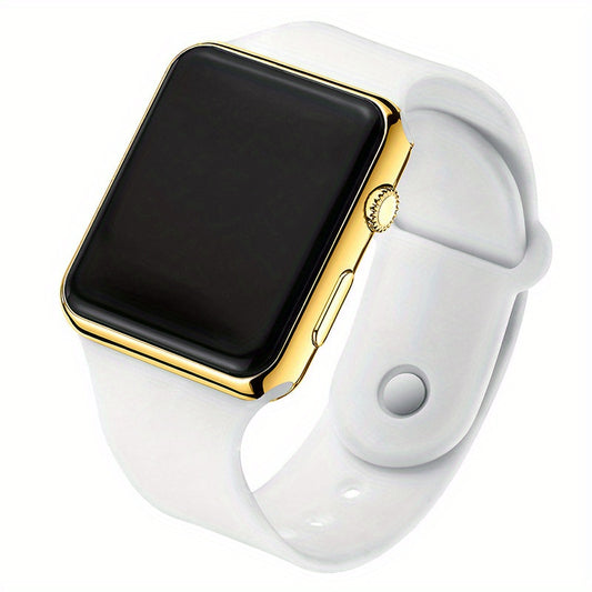 Sports LED Watch Casual Square Electronic Watch - Assorted Colors