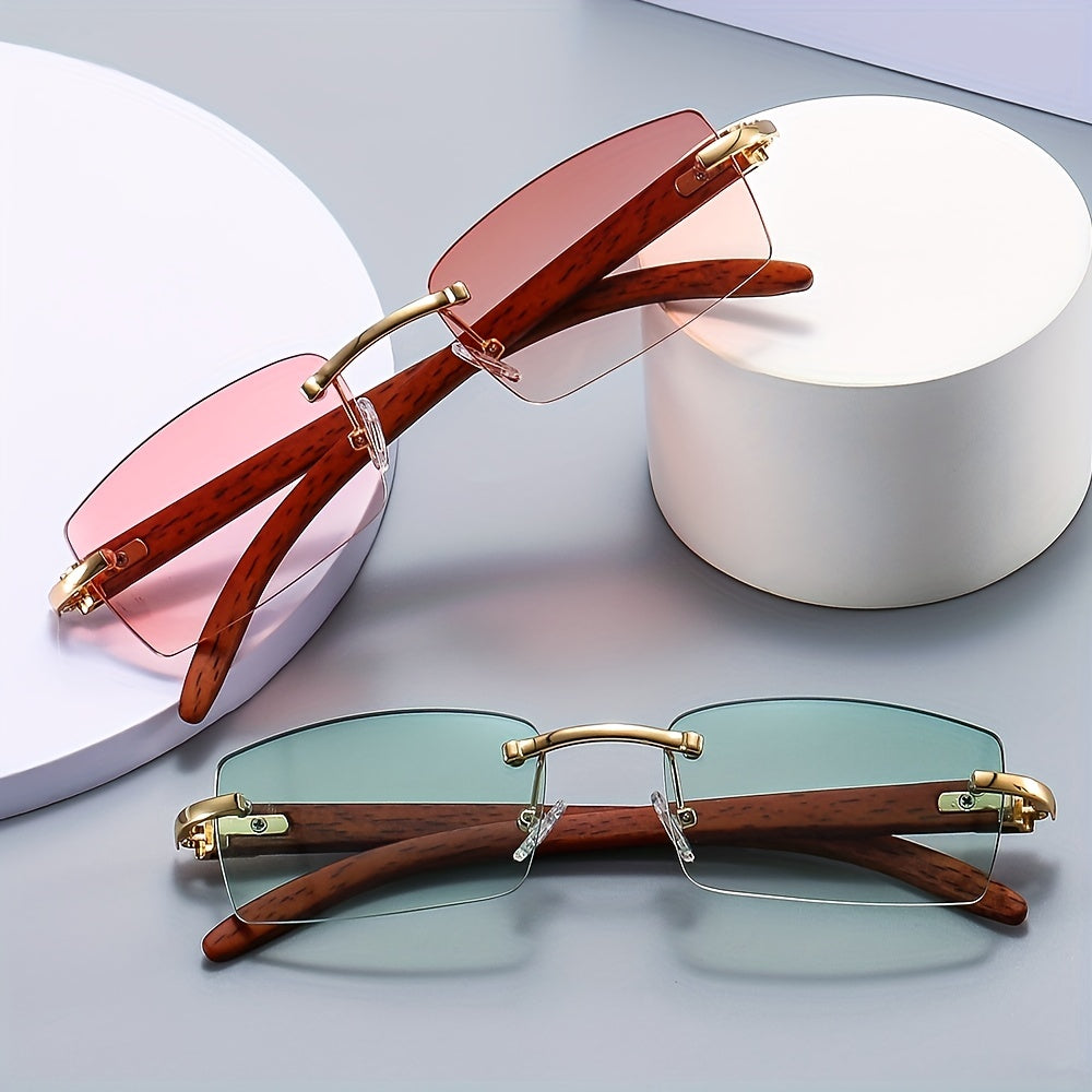 Men's Vintage Square Polarized Sunglasses UV Protection