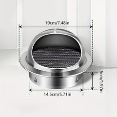 Stainless Steel Wind Cap Rain Cap Exhaust Cap Ventilation Cap