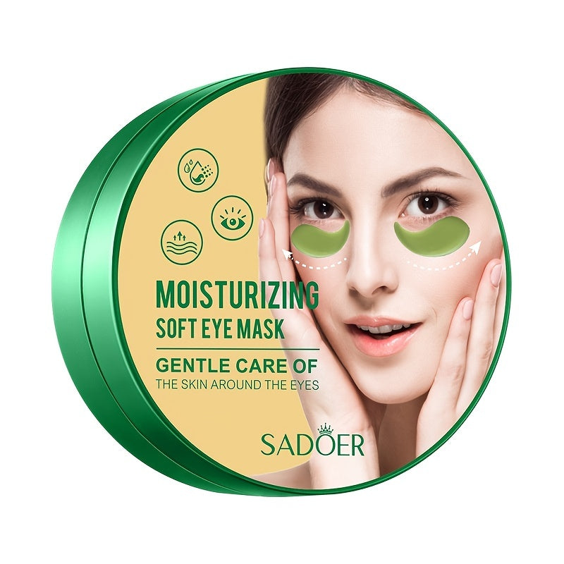 Green Moisturizing Eye Mask for Dark Circles and Wrinkles