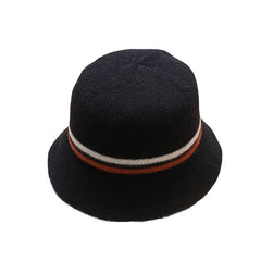 Woolen Bucket Hat Winter Warm Fishing Hat Women Outdoor Hat
