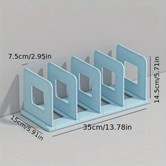 Foldable Book Stand For Desk Organization at School Office Home