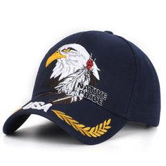 Eagles Embroidered Baseball Hat Sunshade Tactical Peaked Cap