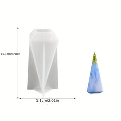 Irregular Cone Silicone Mold DIY Epoxy Resin Candle Aromatherapy Making