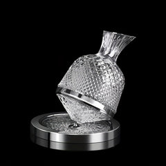 Red Wine Decanter Rotating Wine Dispenser Wine Cooler Ornaments