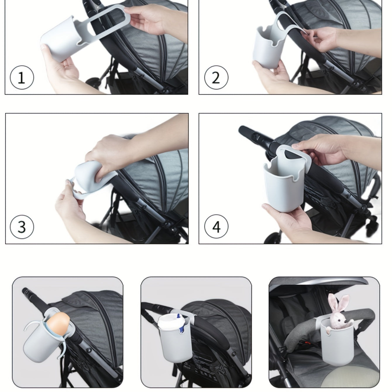 Silicone Cup Holder Portable Universal Water Bottle Holder