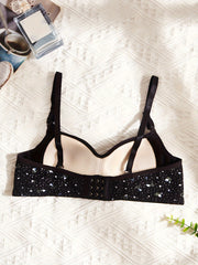 Floral Push Up Bra Full Coverage Lingerie