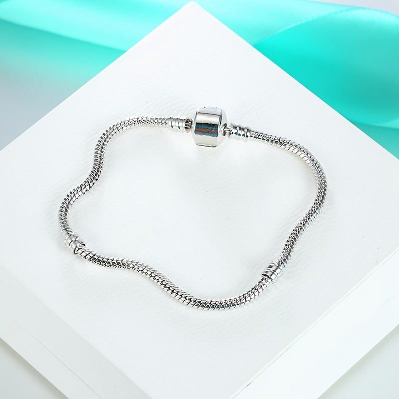 Stainless Steel Snake Chain Bracelet Bangle DIY Jewelry