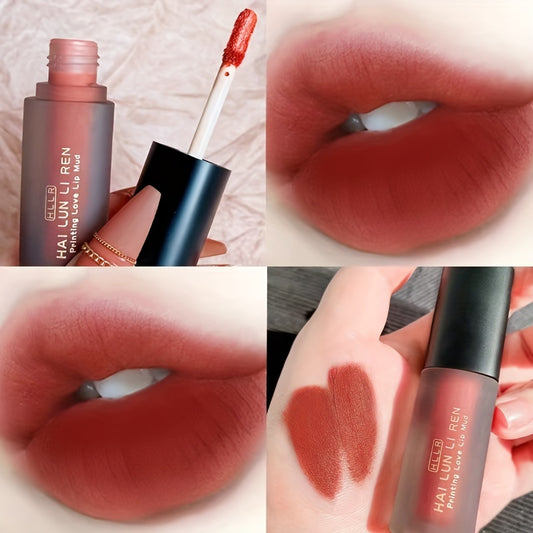 Velvet Matte Lip Tint Waterproof Lip Stick Red Brown Lipstick