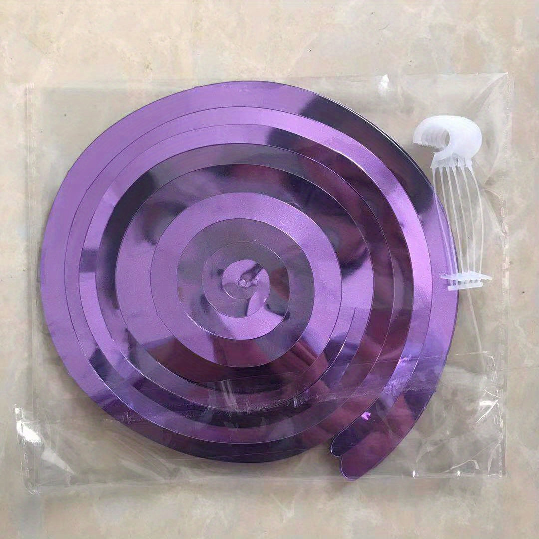 6 Pcs Happy Birthday Hanging Swirls Decoration