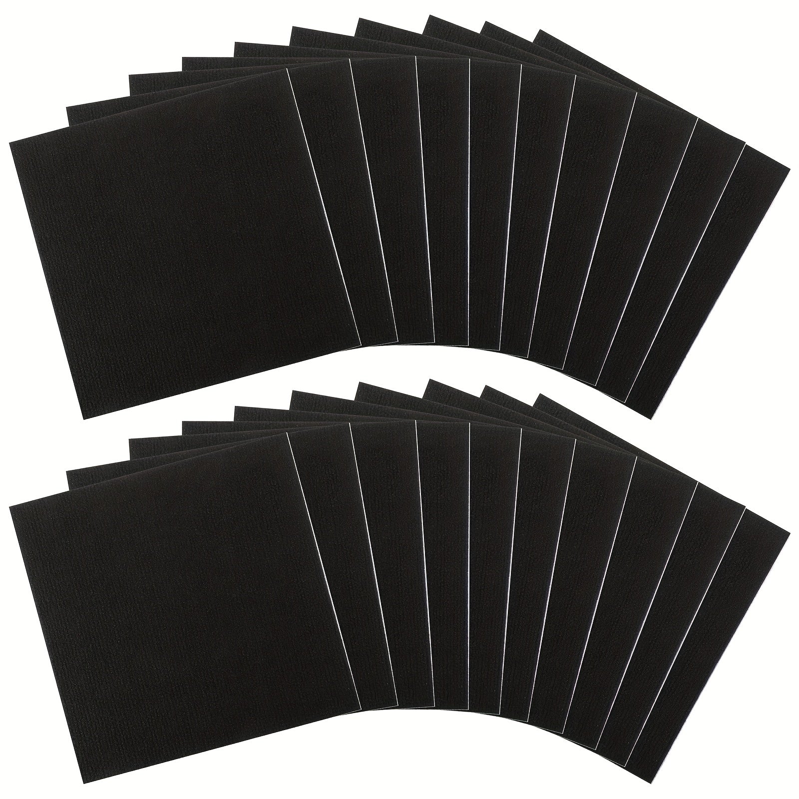 20pcs Adhesive Rubber Pad DIY Square Carpet Tiles 30x30cm for Living