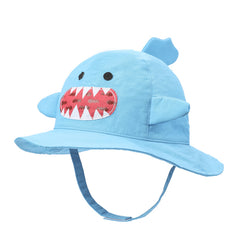 Kids Animal Bucket Hat Wide Brim UV Protection Sun Hat