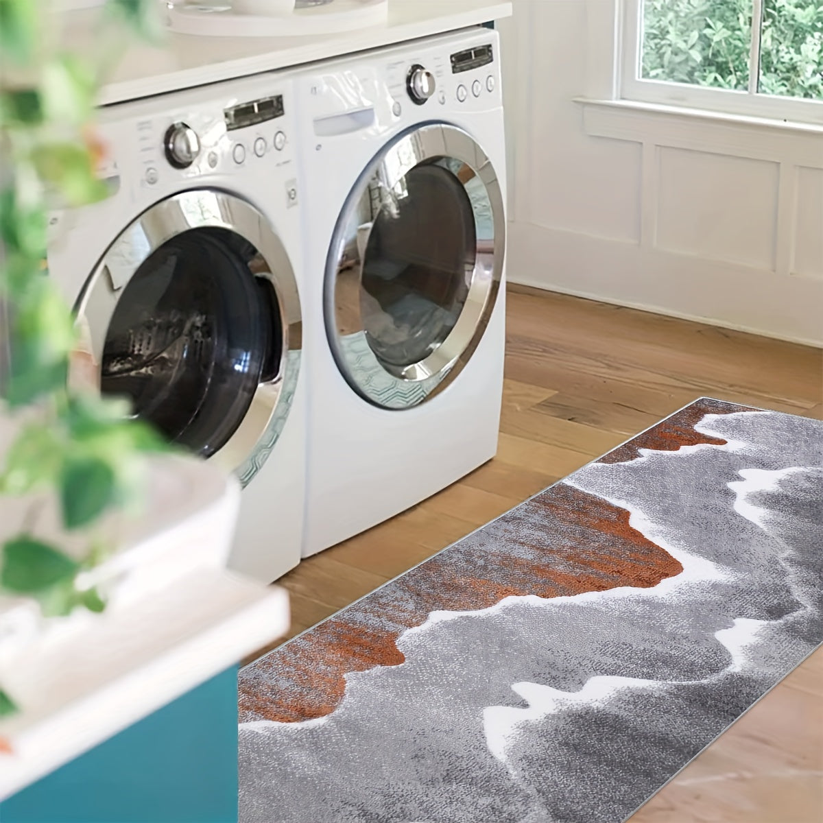2x10ft Long Hallway Rug Runner Mat Hand Washable Floor Mat Hallway Carpet