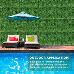 Artificial Grass Wall Panels 6pcs 25 4 X 25 4 Cm Boxwood Wall Panels