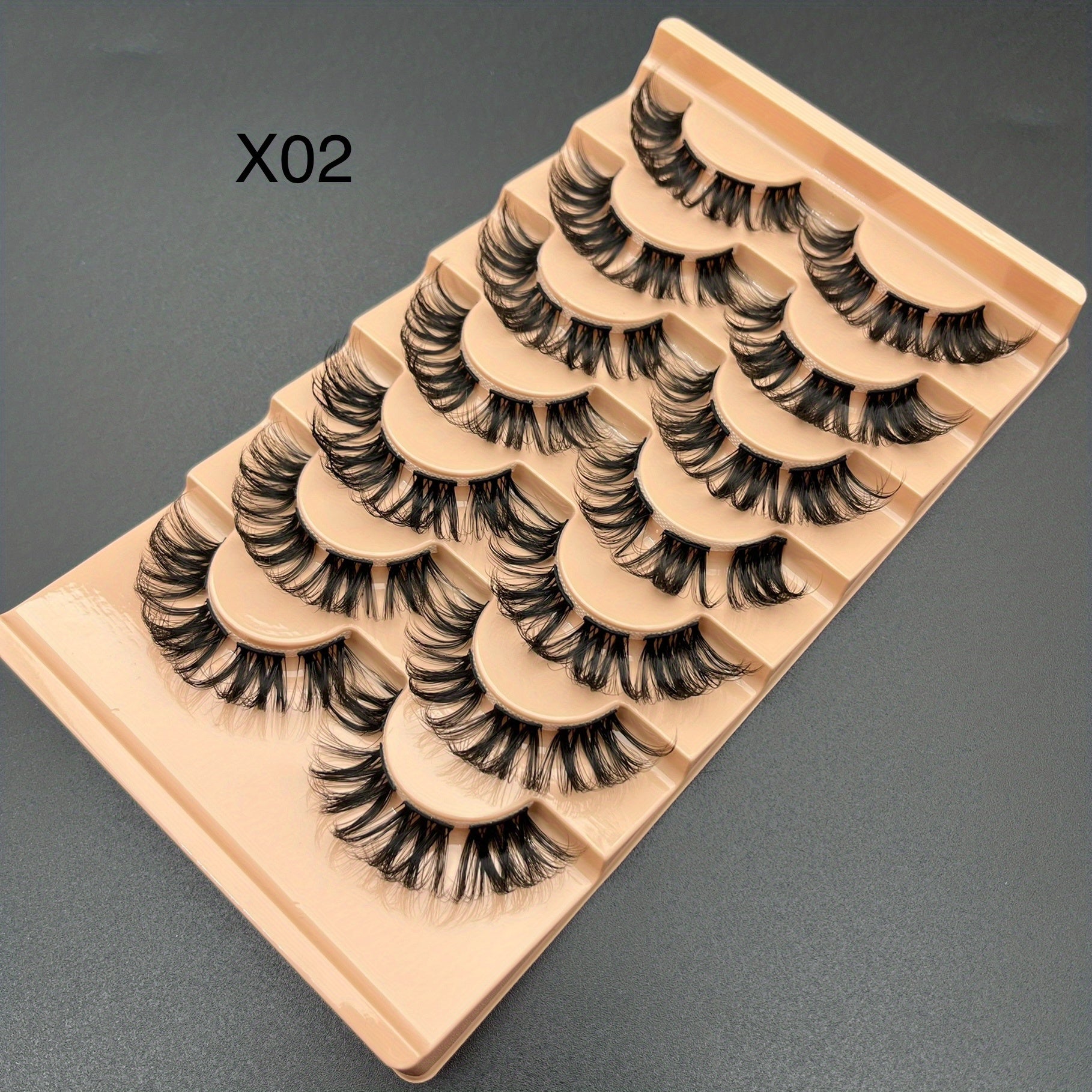 Natural Cluster Lashes Extensions Wispy False Eyelashes 3D DIY 7 Pairs