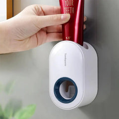 Automatic Toothpaste Dispenser Wall Mounted Squeezer Bathroom Accessory