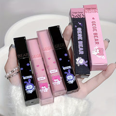 Bear Mirror Lip Glaze Film Waterproof Lip Gloss