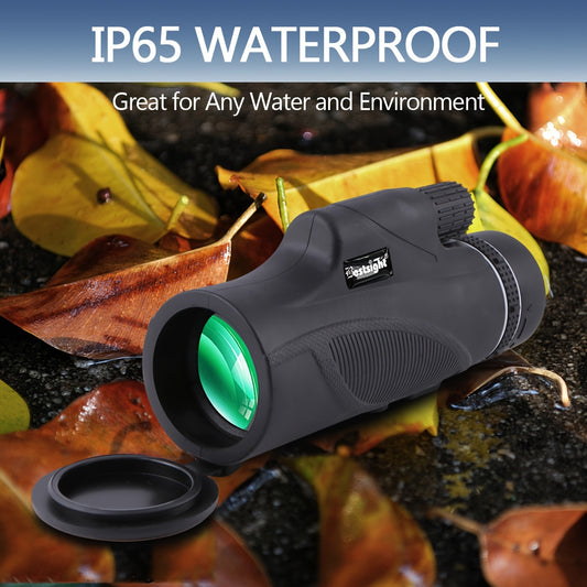 HD12X50 Monocular Telescope For Adults & Kids