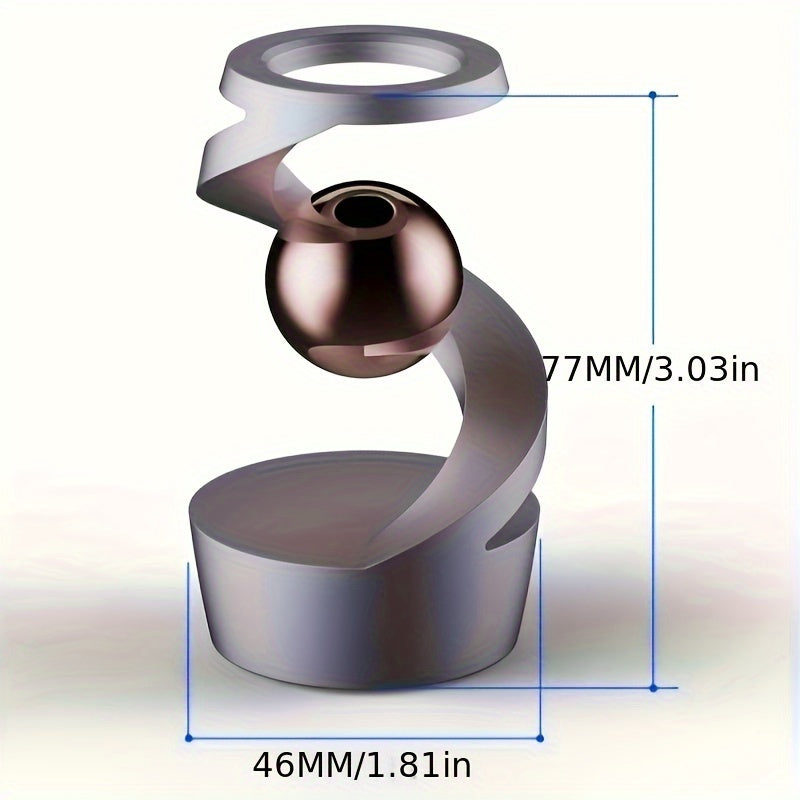 Levitating Top Table Ornament Spinning Top Christmas Halloween
