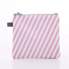 Portable Sanitary Napkin Bag Dustproof Storage With Zipper