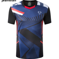 Men's Quick Dry Athletic T-Shirt Abstract Round Neck Tee Top