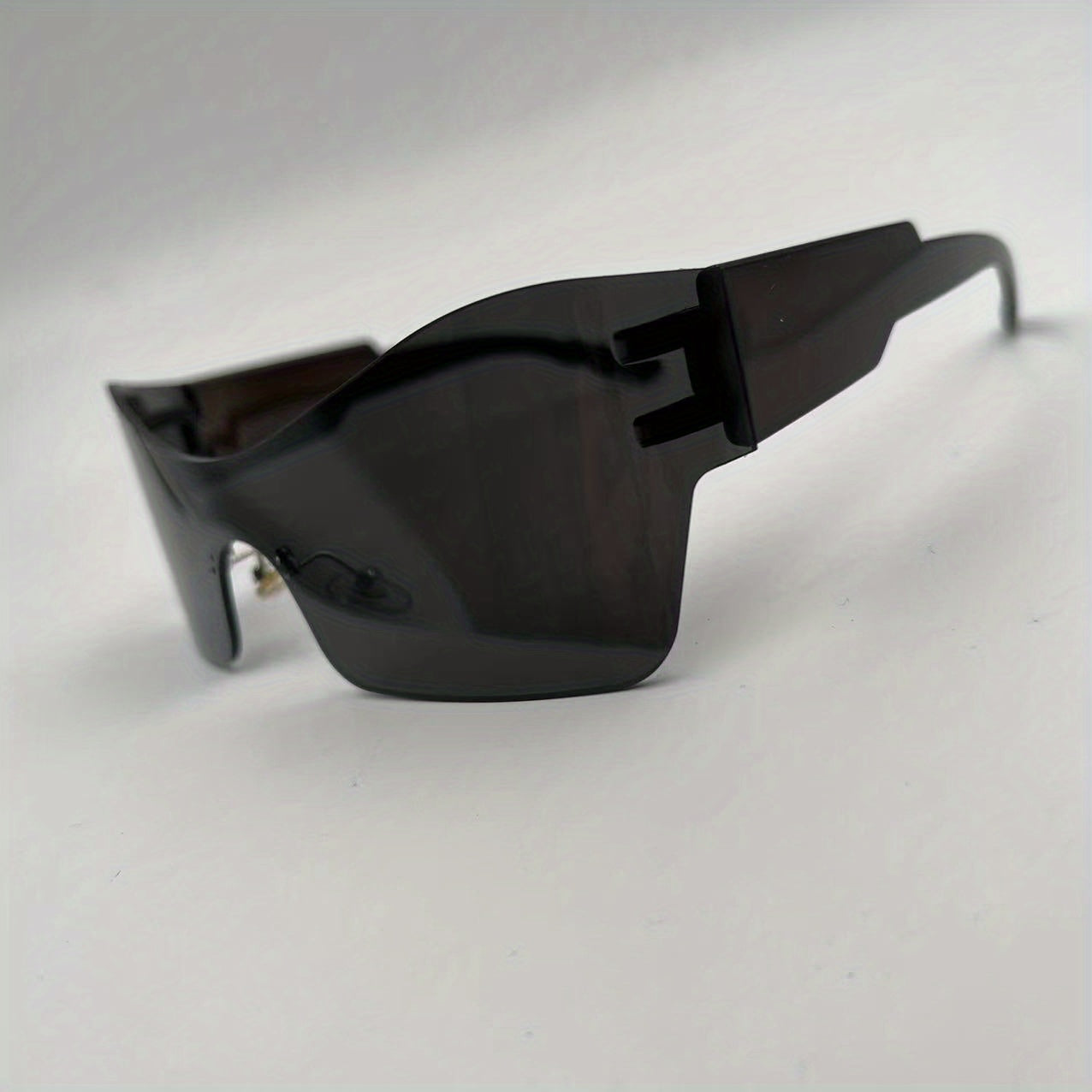 Men's Cycling Windproof Sports Sunglasses Y2K Rimless Decorative Eyewear