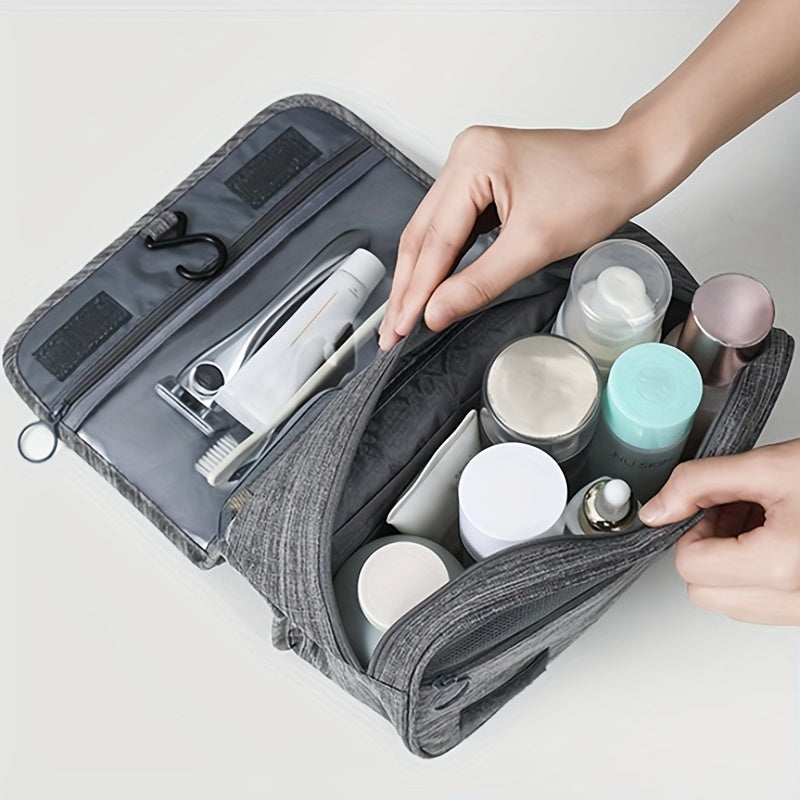 Large Capacity Travel Toiletry Bag for Men and Women - Perfect Travel Organizer