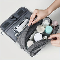 Large Capacity Travel Toiletry Bag for Men and Women - Perfect Travel Organizer
