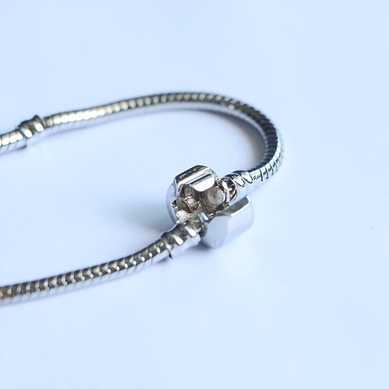 Stainless Steel Snake Chain Bracelet Bangle DIY Jewelry