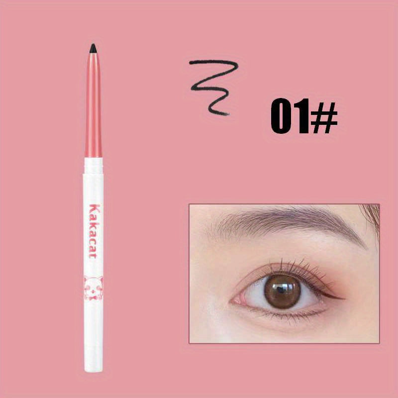 Matte Waterproof Gel Eyeliner Pencil Smooth Creamy Pen Eye Makeup
