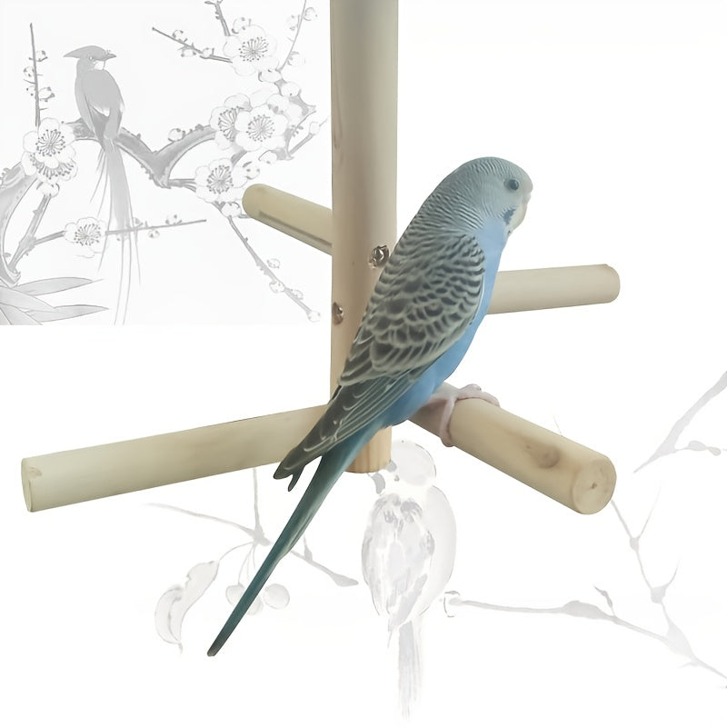 Outdoor Parrot Perch Stand for Exercise and Fun