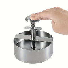 Stainless Steel Burger Patty Press Cheeseburger Press Hamburger Patty Maker Mold