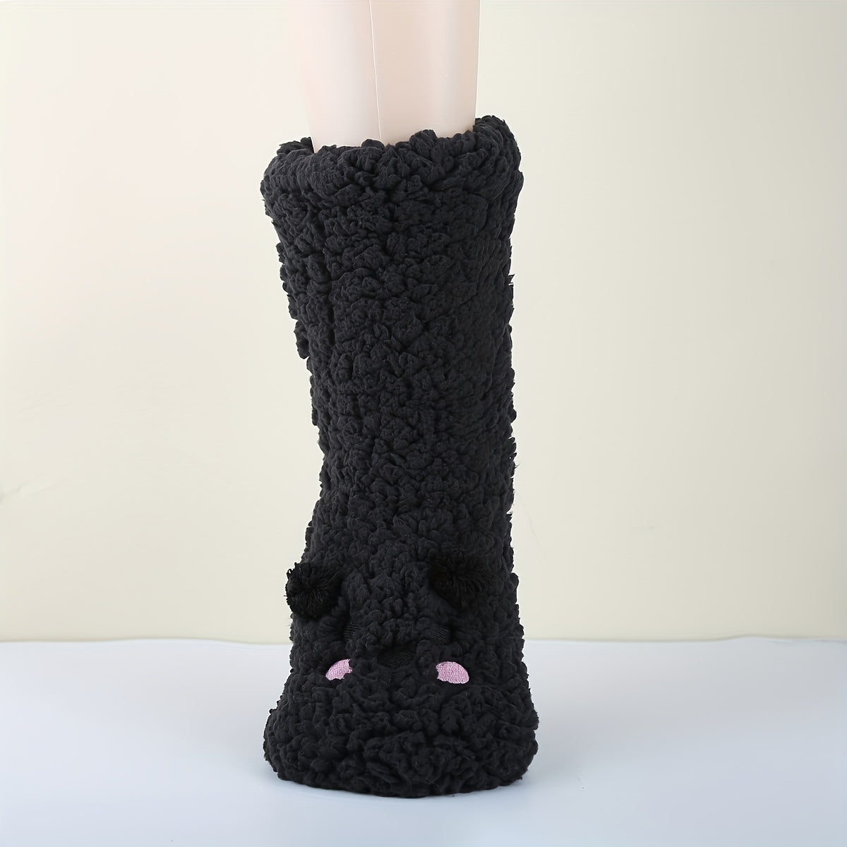 Women's Cartoon Fleece Lined Warm Socks