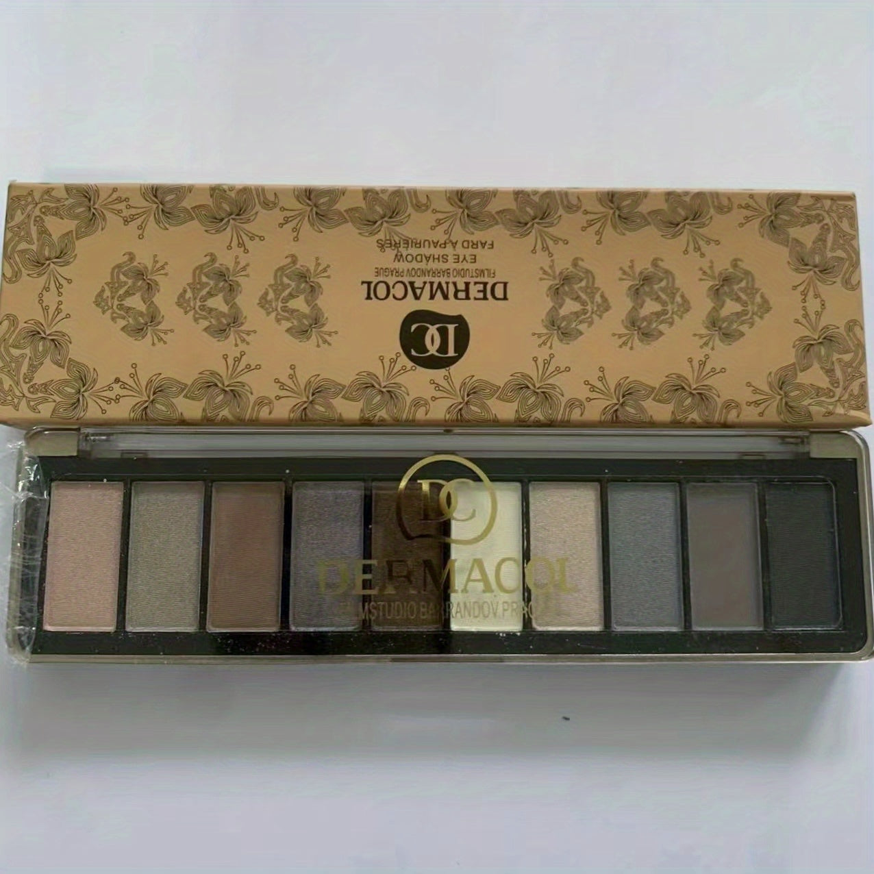 10-Color Eyeshadow Palette Matte Nude & Smokey Shades