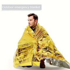 Emergency Survival Blanket for Outdoor Camping Hiking