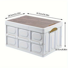 Large Capacity Foldable Storage Box for Fishing and Camping