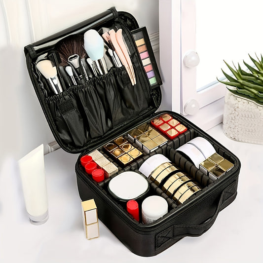 Travel Makeup Train Case Large Capacity Cosmetic Organizer