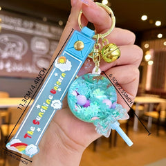 Unique Floating Lollipop Keychain