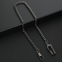 Vintage Metal Pocket Watch Chain
