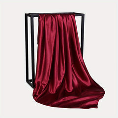 Solid Satin Hijab Scarf Silk Scarf Women Head Scarf Wraps